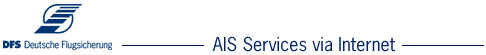 Link zu DFS AIS Services in neuem Browserfenster öffnen